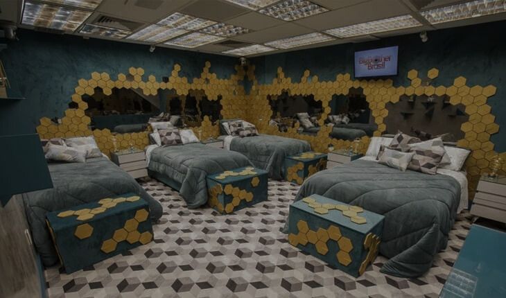 revestimento favo de mel do BBB19